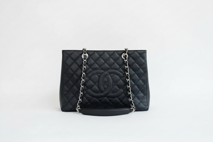 【#041】Pre-owned Chanel Medium 19 Bag Black Caviar Leather Shoulder Bag HZ250422011