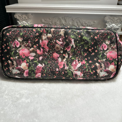【#246】Pre-owned Givenchy 4G Large Tote Bag Floral Print Nylon