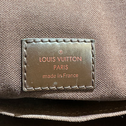 【#240】Pre-owned Louis Vuitton Brooklyn MM Bag Damier Ebene Canvas