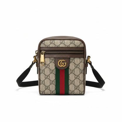 【#242】Pre-owned Gucci Ophidia Small Crossbody Bag GG Supreme Canvas