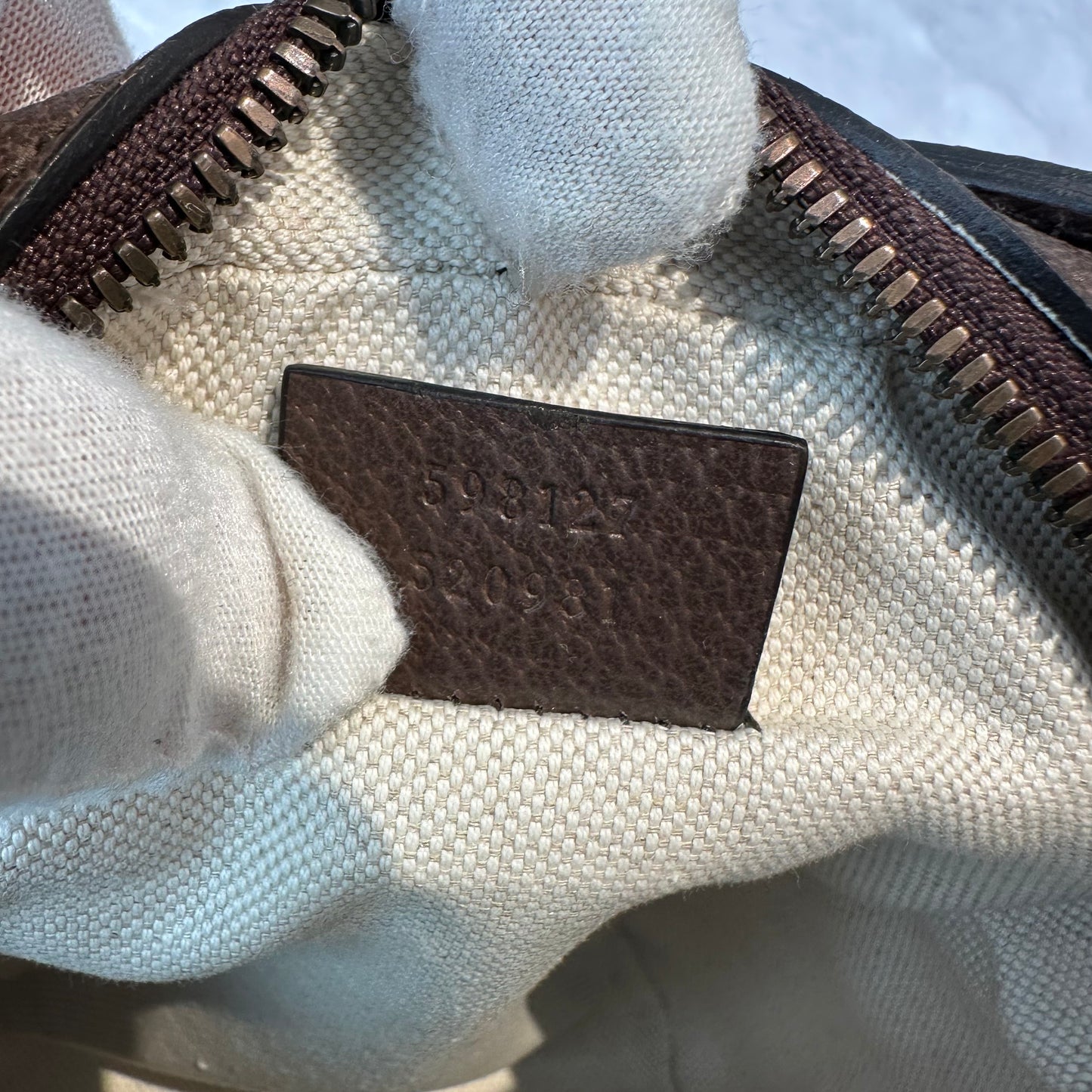 【#242】Pre-owned Gucci Ophidia Small Crossbody Bag GG Supreme Canvas