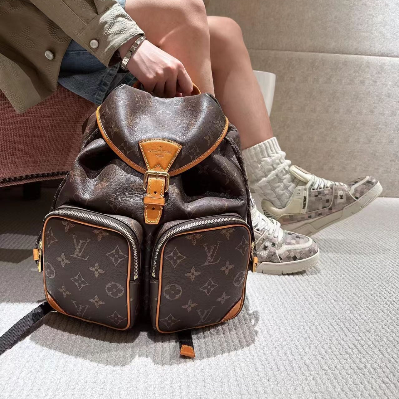 【#071】Pre-owned Louis Vuitton Sac à Dos Monogram Canvas Backpack