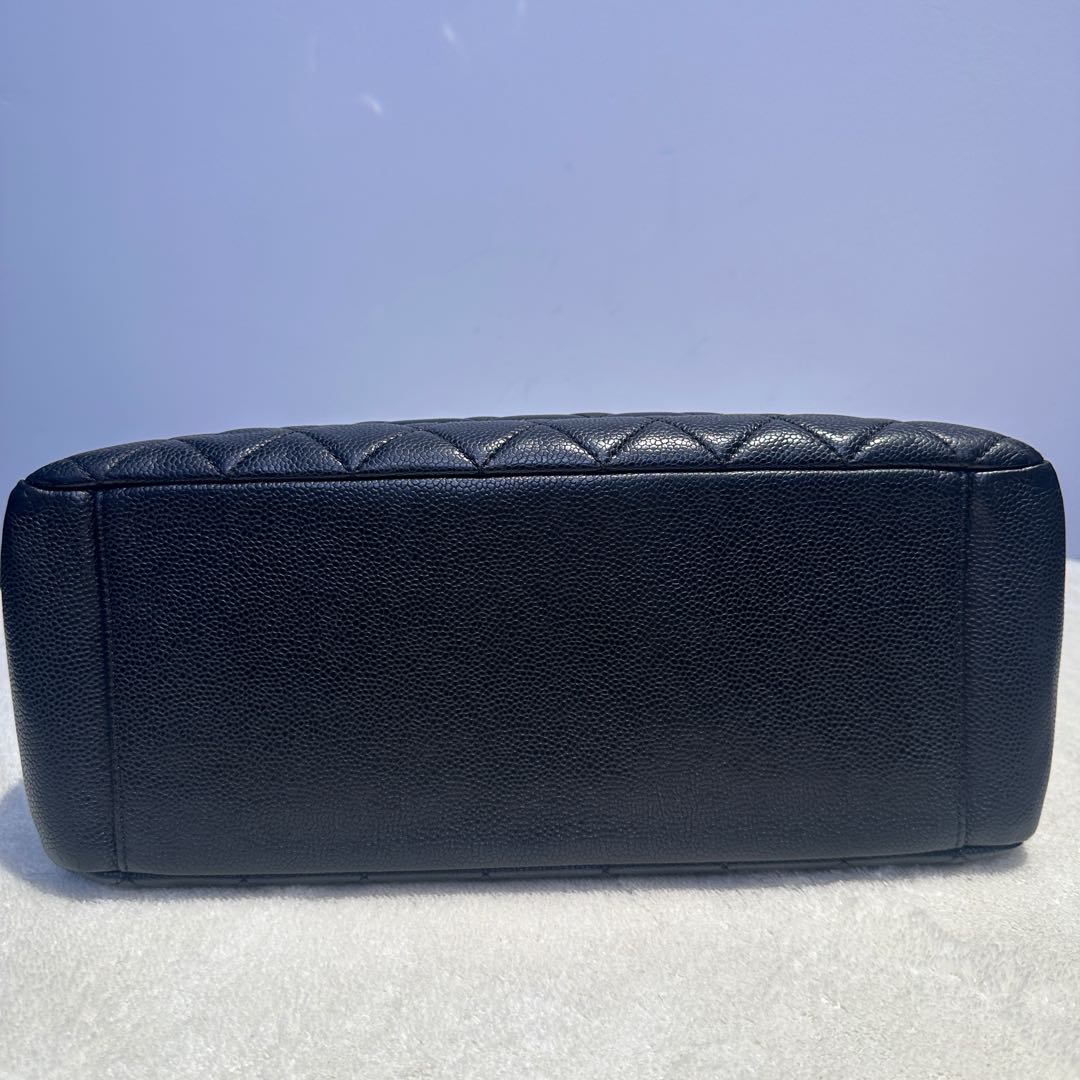 【#041】Pre-owned Chanel Medium 19 Bag Black Caviar Leather Shoulder Bag HZ250422011