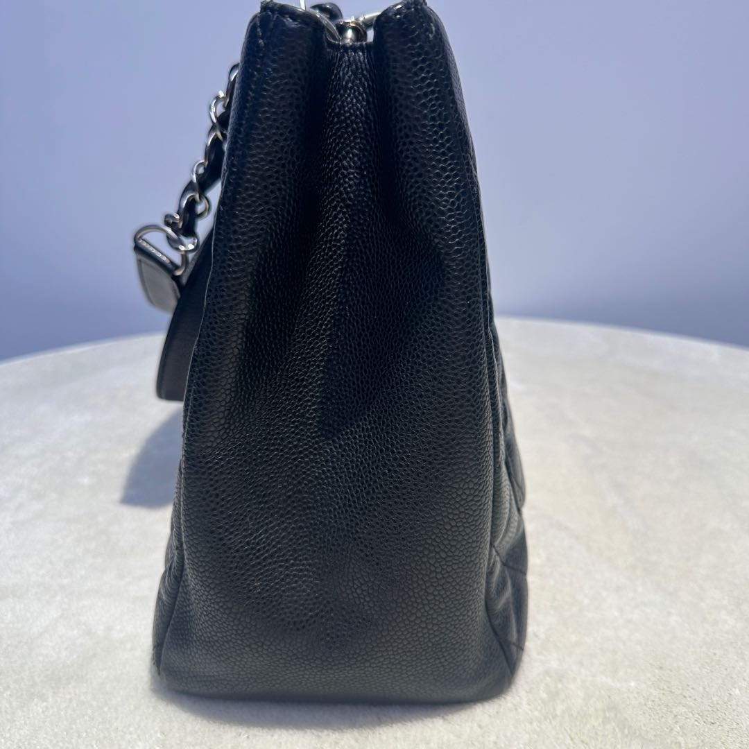 【#041】Pre-owned Chanel Medium 19 Bag Black Caviar Leather Shoulder Bag HZ250422011