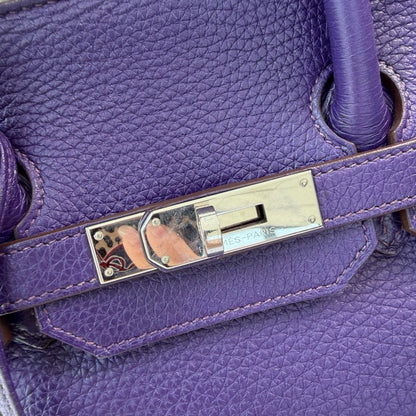 【#208】Pre-owned Hermès Birkin 35 Bag Ultraviolet Togo Leather