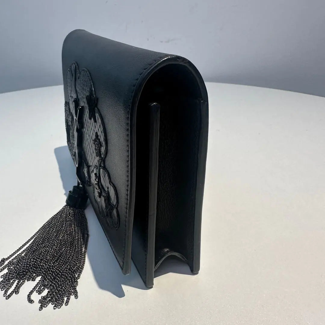 【#125】Pre-owned YSL Kate Small Black Calfskin Crossbody Bag HZ2511010&&