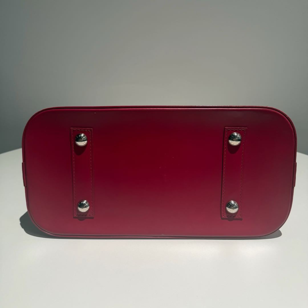 【#085】Pre-owned Louis Vuitton Alma PM Fuchsia Epi Leather Bag