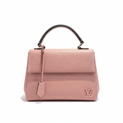 【#053】Pre-owned Louis Vuitton Cluny BB Pink Epi Leather Top Handle Bag