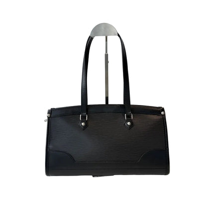 【#077】Pre-owned Louis Vuitton Madeleine PM Black Epi Leather Tote BagHZ2511010&&