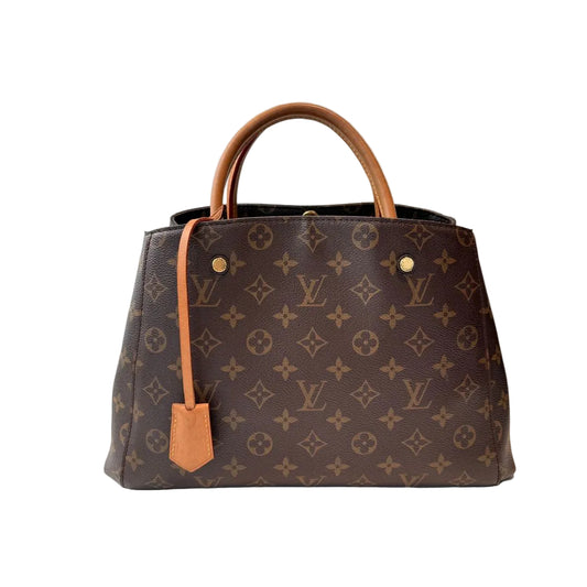 【#092】Pre-owned Louis Vuitton Montaigne MM Monogram Canvas Tote BagHZ2509280&&