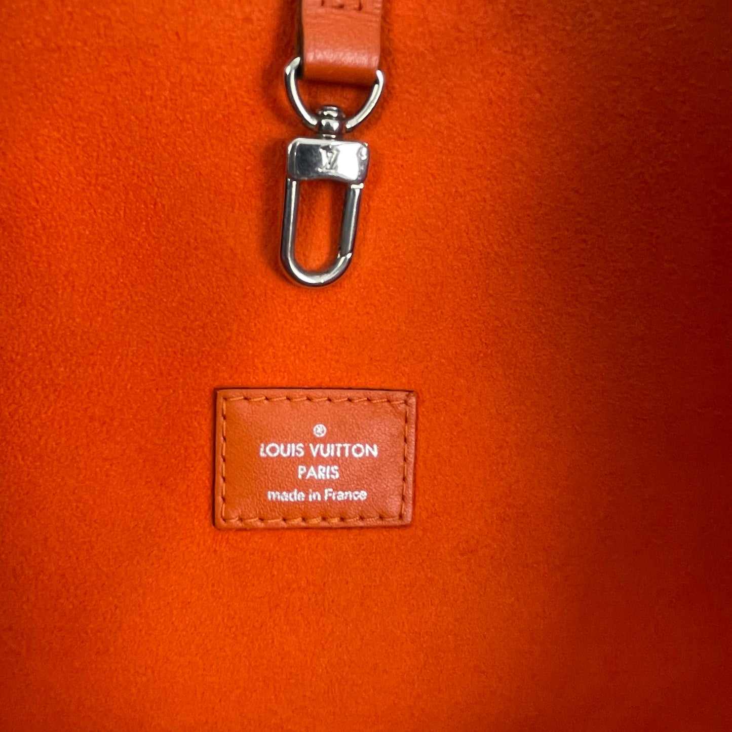【#038】Pre-owned Louis Vuitton Neverfull MM Orange Epi Leather Tote Bag with PouchHZ2603060&&