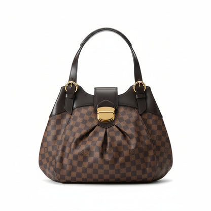 【#070】Pre-owned Louis Vuitton Sistina PM Damier Ebene Canvas Shoulder Bag