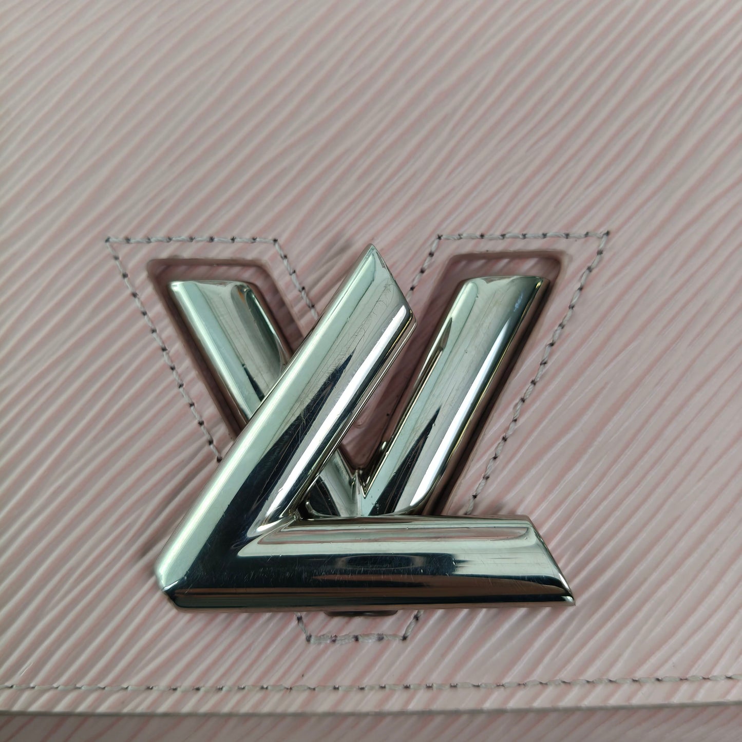 【#039】Pre-owned Louis Vuitton Twist Wallet On Chain Pink Epi Leather Crossbody BagHZ2603060&&