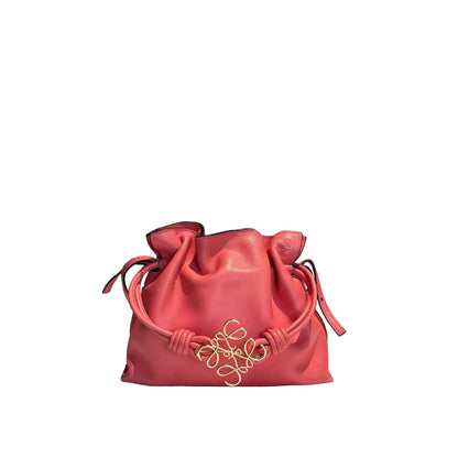 【#105】Pre-owned Loewe Flamenco Small Pink Calfskin Handbag HZ251225020