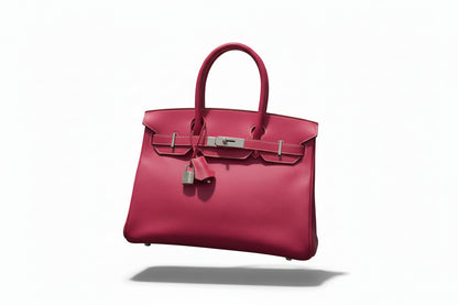 【#016】Pre-owned Hermès Birkin 30 Rose Epsom Leather Handbag HZ260210011