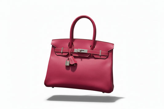【#016】Pre-owned Hermès Birkin 30 Rose Epsom Leather Handbag HZ260210011