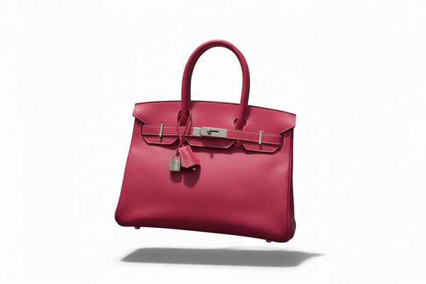【#016】Pre-owned Hermès Birkin 30 Rose Epsom Leather Handbag HZ260210011
